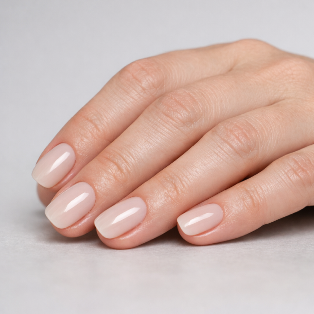 Manicure hybrydowy — realizacja PATI NAILS Studio Paznokci