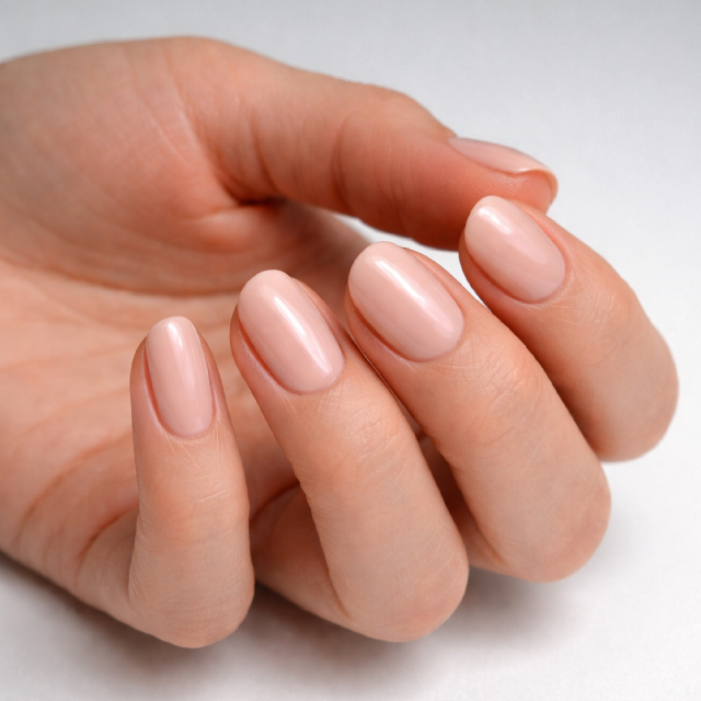 Manicure hybrydowy — realizacja PATI NAILS Studio Paznokci
